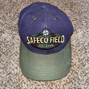 Vintage Safeco Field Seattle Baseball Cap Hat Osfm McMennamins Night Rare